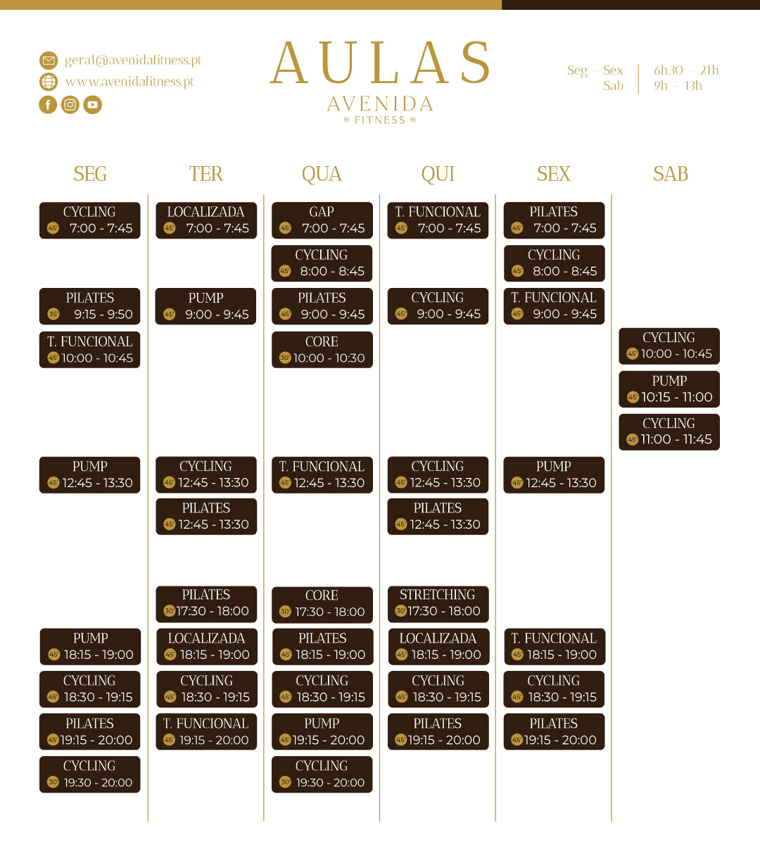 HORARIO AULAS